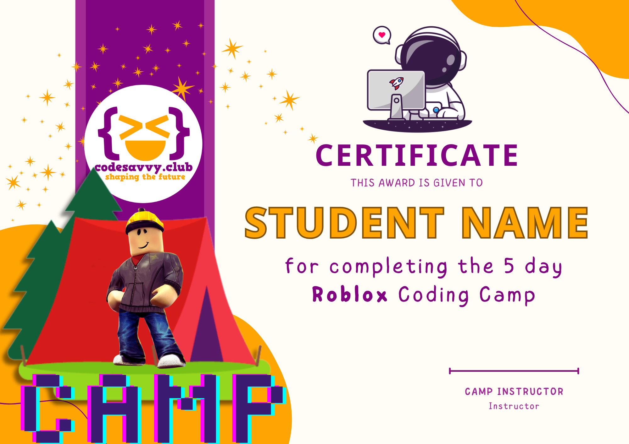 _Certificate -Roblox